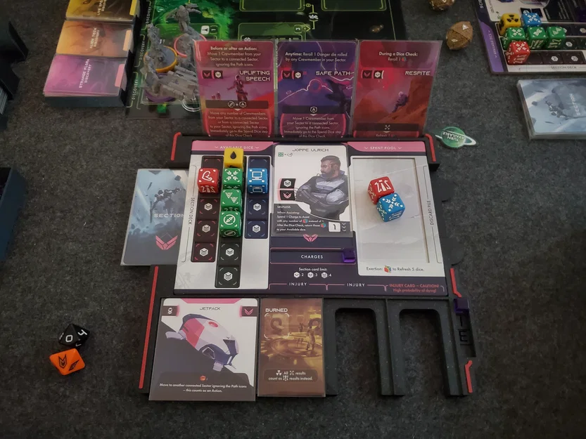 Dashboard ISS Vanguard - Dùng cho thẻ bọc (Sleeved Cards) - Image 2