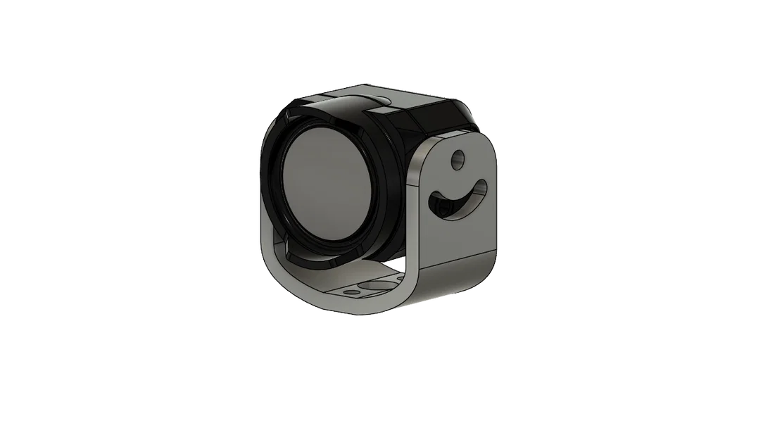 Giá đỡ DJI O3 cho servo 9g (FPV Pan-Tilt Mount) - Image 1