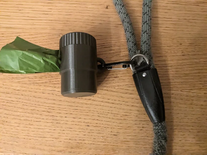 Hộp đựng túi dọn vệ sinh cho chó có móc treo tiện dụng (3D print) - Image 3