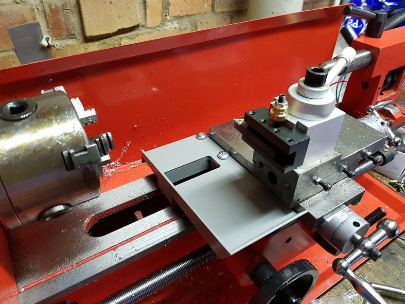 Khay hứng phoi cho mini lathe - S3D Remix - Image 1