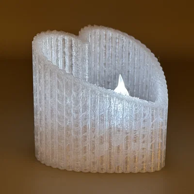 LED Tealight Heart – Đế nến tealight LED hình trái tim