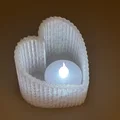 LED Tealight Heart – Đế nến tealight LED hình trái tim - Thumbnail 2