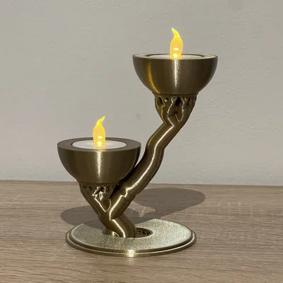 Đèn Tea Light LED Organic (Print-in-Place)