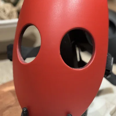 Mặt nạ quỷ không mặt Horned Faceless Mask - Phụ kiện Cosplay 3D