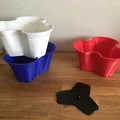 Chậu hoa xếp chồng kèm dĩa lót cây (Stackable Flower Pot + Plant Saucer) - Thumbnail 11