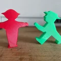 Mô hình Ampelmännchen - Tượng đèn giao thông Berlin trang trí bàn làm việc - Thumbnail 1