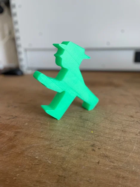 Mô hình Ampelmännchen - Tượng đèn giao thông Berlin trang trí bàn làm việc - Image 3