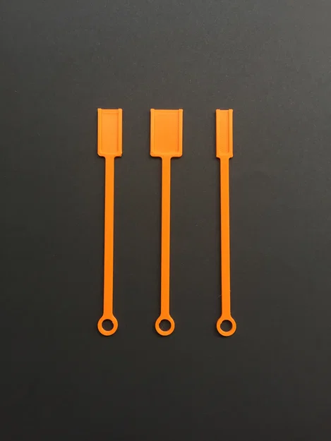 Bộ thìa và xẻng khuấy nguyên liệu 3D (Mixing Spatulas/Spoons) - Image 1