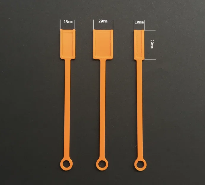 Bộ thìa và xẻng khuấy nguyên liệu 3D (Mixing Spatulas/Spoons) - Image 2