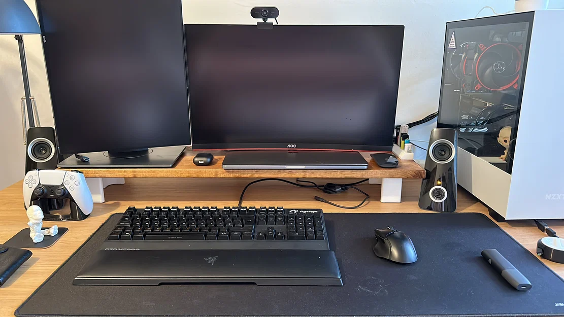 Chân đế nâng màn hình Monitor Stand/Shelf tiện lợi cho bàn làm việc - Image 1