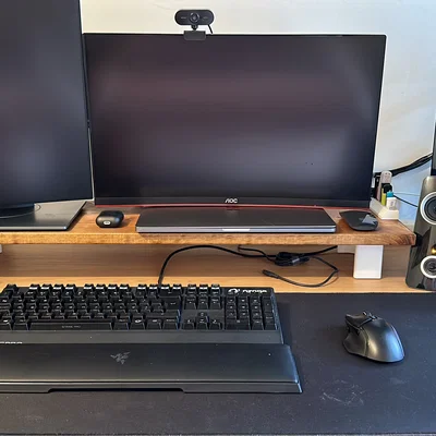 Chân đế nâng màn hình Monitor Stand/Shelf tiện lợi cho bàn làm việc