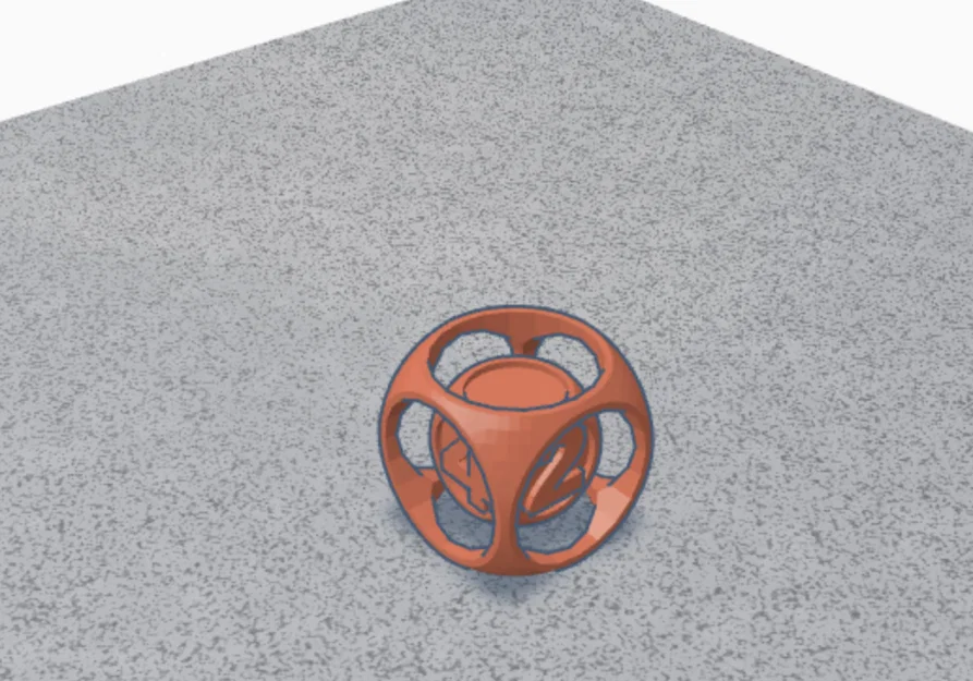 Mô hình xúc xắc bị giam cầm (Trapped Dice) - Thiết kế in 3D nhanh - Image 1