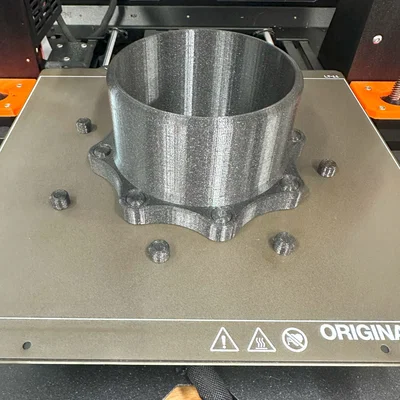 Cổng hút bụi nam châm 100mm / 4" (Magnetic Dust Port)