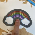 Khuôn vẽ hình cầu vồng (Rainbow Stencil) - Đồ chơi in 3D sáng tạo - Thumbnail 2
