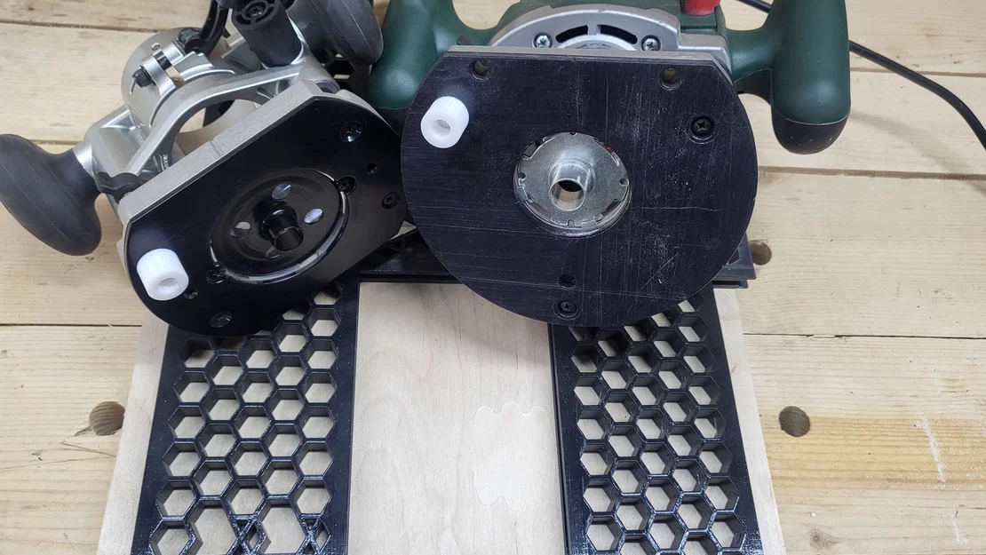 Frässchablone / Router Gauge – Frässchablone mở rộng cho máy router - Image 9