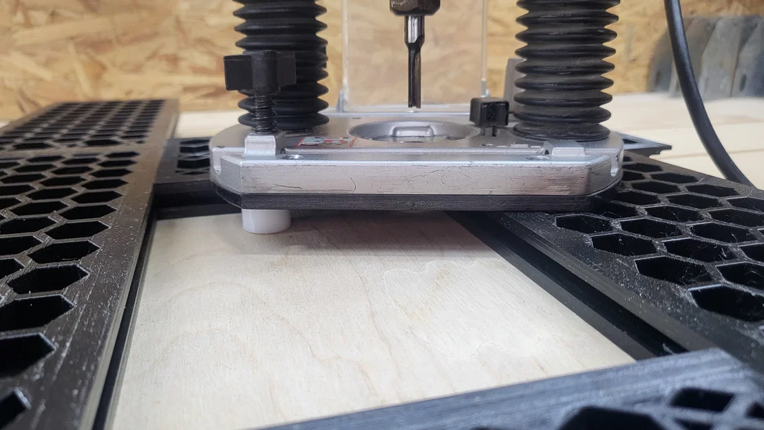 Frässchablone / Router Gauge – Frässchablone mở rộng cho máy router - Image 10