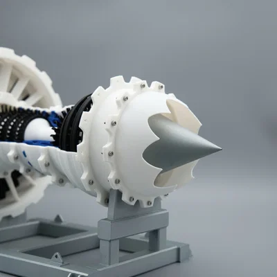 Jet Engine Chevron Nozzle – Vòi xả răng cưa cho động cơ phản lực