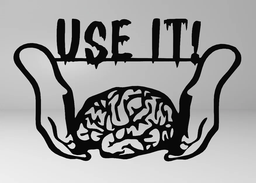 Tranh treo tường nghệ thuật hình bộ não độc đáo - File in 3D - Image 1