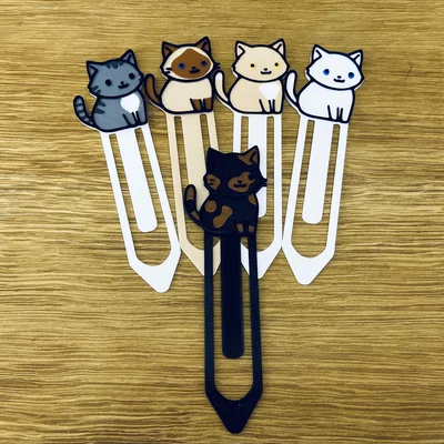 Bookmark Mèo Tortoiseshell Dễ Thương