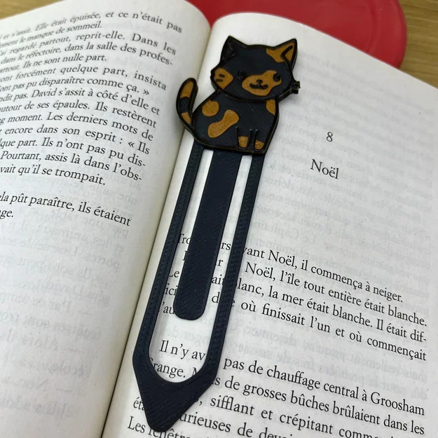 Bookmark Mèo Tortoiseshell Dễ Thương - Image 2