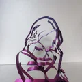 Tượng điêu khắc 3D hình bóng người mẹ cho Ngày của Mẹ - Thumbnail 1