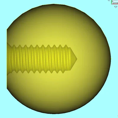Tay nắm bi/ball knob ren UNC kiểu Mỹ (No 10-24, 1/4x20, 5/16x18, 3/8x16)