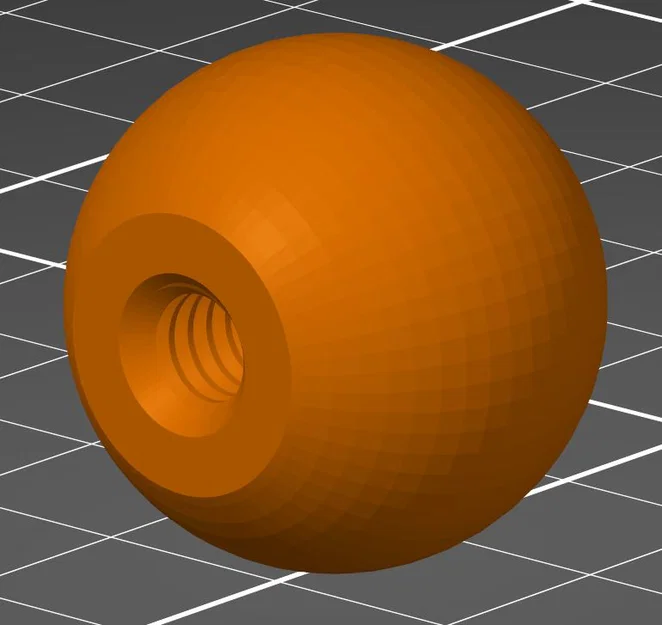 Tay nắm bi/ball knob ren UNC kiểu Mỹ (No 10-24, 1/4x20, 5/16x18, 3/8x16) - Image 3