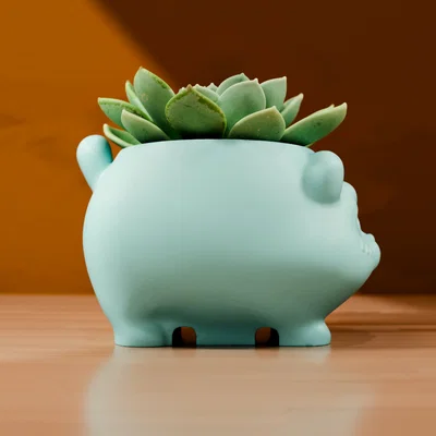 Chậu cây hình mèo đáng yêu (Cute Cat Planter)