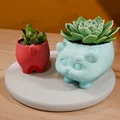 Chậu cây hình mèo đáng yêu (Cute Cat Planter) - Thumbnail 5