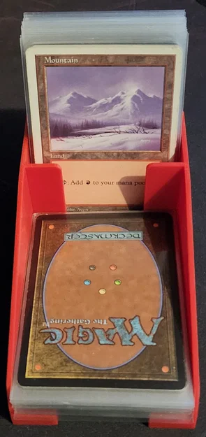 Khay Đựng Bài Có Khay Discard Dựng Đứng (Card Tray With Discard) - Image 1