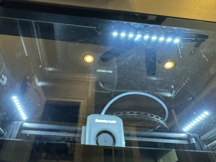 Kẹp dải đèn LED th3d cho Bambu Labs X1 Carbon (Light strip clip) - Image 2