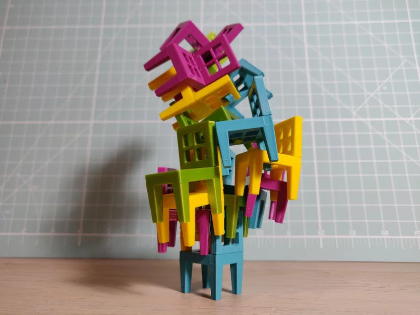 STÄCKING - Board Game (STACKING) – Trò chơi xếp chồng cân bằng - Image 1