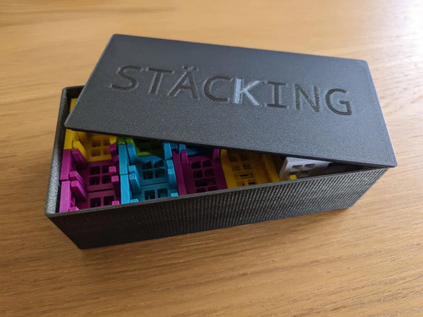 STÄCKING - Board Game (STACKING) – Trò chơi xếp chồng cân bằng - Image 2