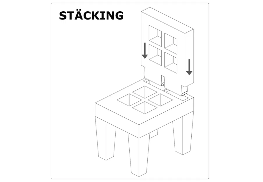 STÄCKING - Board Game (STACKING) – Trò chơi xếp chồng cân bằng - Image 3