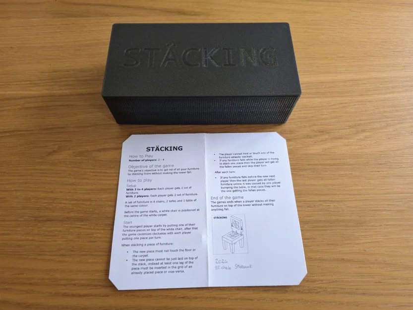 STÄCKING - Board Game (STACKING) – Trò chơi xếp chồng cân bằng - Image 6