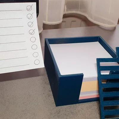Template ghi chú To-Do và hộp đựng Notes