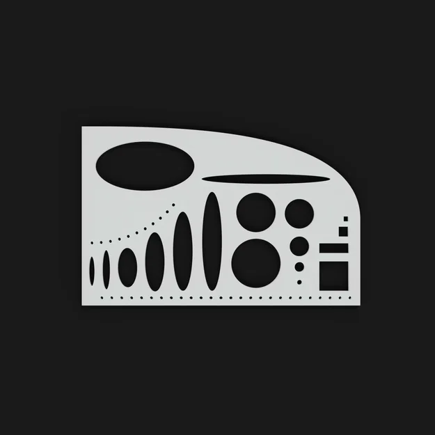 Stencil Vẽ + Chữ (Drawing + Lettering Stencil) - Image 1