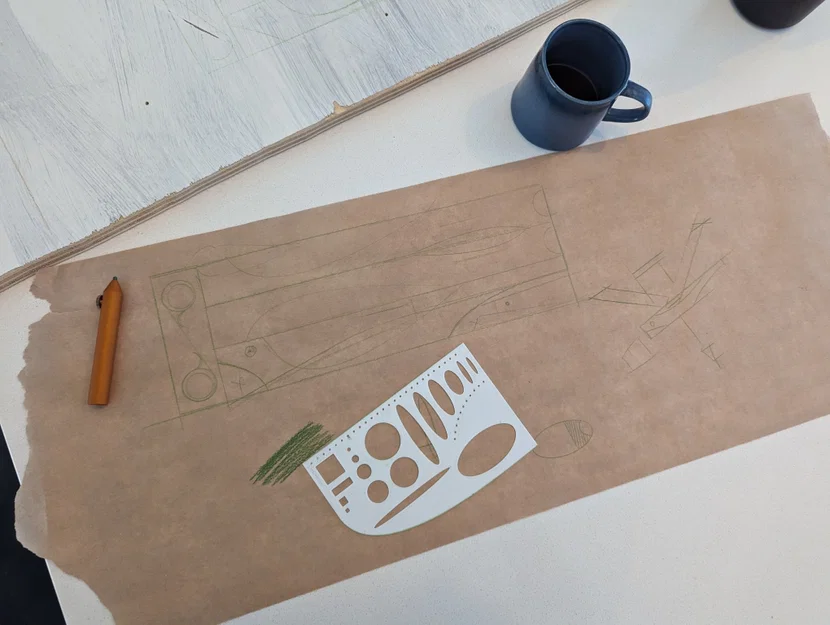 Stencil Vẽ + Chữ (Drawing + Lettering Stencil) - Image 3