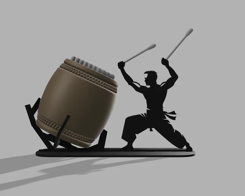 Hộp đựng q-tip Tay Trống Taiko - Image 3