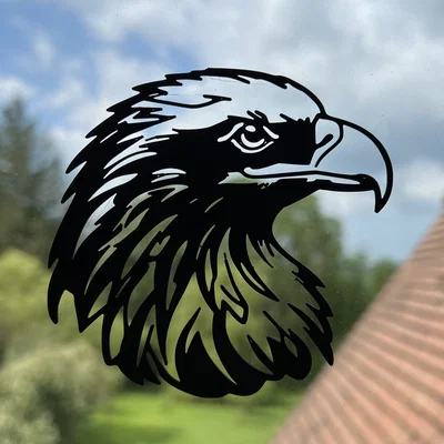 Mô hình tranh treo tường 3D hình đại bàng dũng mãnh (Eagle Wall Art #3)