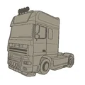 Mô hình 3D đầu kéo Scania - Thiết kế silueta ấn tượng cho dân chơi xe - Thumbnail 1
