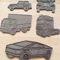Mô hình 3D đầu kéo Scania - Thiết kế silueta ấn tượng cho dân chơi xe - Thumbnail 2