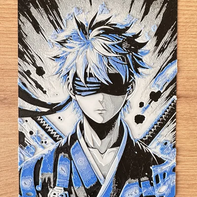 Hueforge - Jujutsu Kaisen - Fanart Satoru Gojo