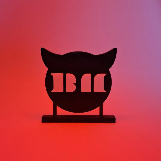 Mô hình trang trí BABYMONSTER Logo Stand cho người hâm mộ - Image 1
