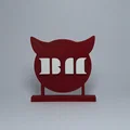 Mô hình trang trí BABYMONSTER Logo Stand cho người hâm mộ - Thumbnail 4