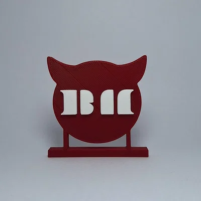 Mô hình trang trí BABYMONSTER Logo Stand cho người hâm mộ