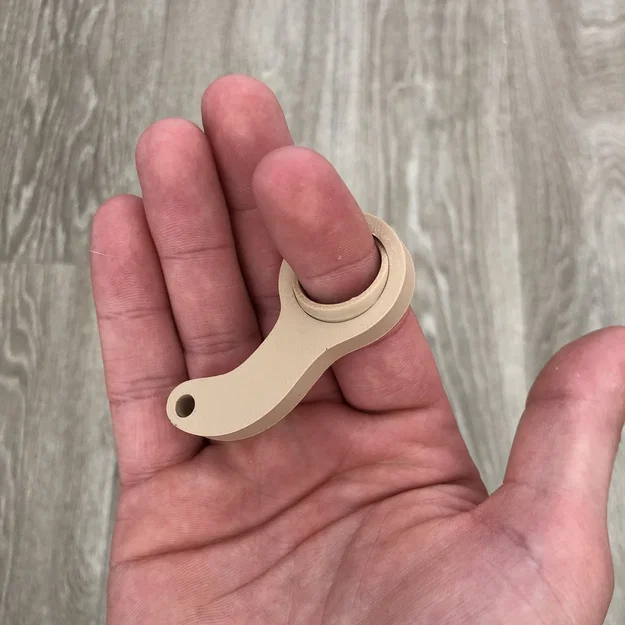 Con quay chìa khóa Key Spinner - Phụ kiện in 3D độc đáo - Image 1