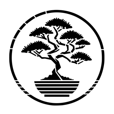 Khuôn Mẫu Vẽ Hình Cây Bonsai (Stencil) - Hỗ Trợ Trang Trí Nghệ Thuật