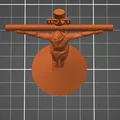 Mô hình 3D tượng Chúa Giê-su chịu nạn trên thánh giá đầy tôn nghiêm - Thumbnail 3