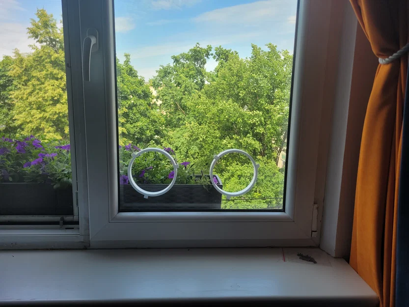 Ngàm gắn ống Portable AC 15cm cho cửa sổ - Image 3